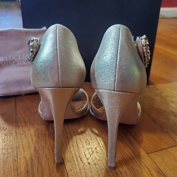 Badgley Mischka Emma II Embellished Heel  - NWOT! - Picture 6 of 15